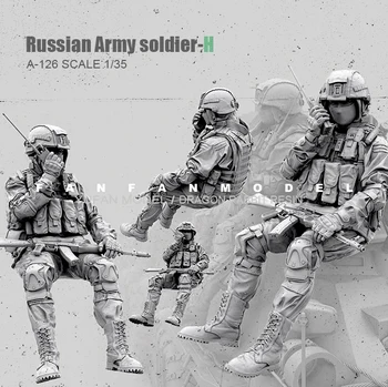 1/35 Reçine şekilli kalıp Kitleri Rus Modern Özel Kuvvetler asker kendinden montajlı A-126