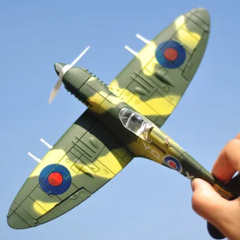 1/48 Ölçekli Monte Avcı Modeli Kitleri Oyuncaklar Çocuklar İçin DIY Askeri Uçak Diecast War-II BF-109 Eğitici Oyuncaklar Çocuklar İçin