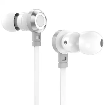 3.5 mm Kulaklık Kulak Spor Kulaklıklar Stereo Derin Bas Cep Telefonu Kulaklık Gürültü Azaltma Evrensel Kablolu mikrofonlu kulaklık