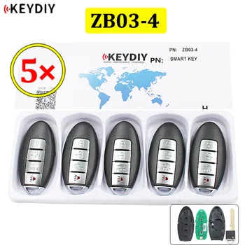 5 adet / grup KD akıllı anahtar Uzaktan ZB03 - 4 için KD-X2 Araba Anahtarı Uzaktan Değiştirme Fit fazla 2000 Modelleri