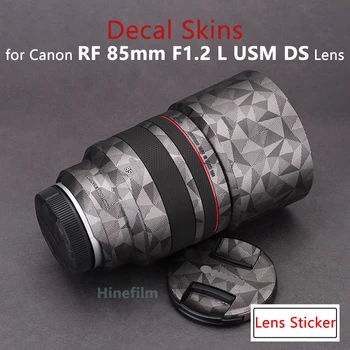 85 1.2 Lens Premium çıkartma kaplama Canon RF85 F1. 2 L USM Lens Koruyucu Anti-scratch Kapak streç film Sticker
