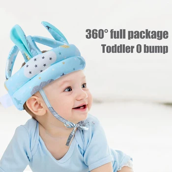Ayarlanabilir Bebek Kafa Koruma Şapkaları Bebek Kask Koruyucu Yastık kafa koruyucusu Yastık Kapağı Çocuklar İçin yürümeyi Öğrenme