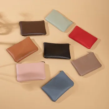 Bayanlar Fermuarlı bozuk para cüzdanı Çok Fonksiyonlu Küçük Para Anahtar Kredi Kartı Çantaları deri cüzdan Moda Kadın Erkek Çocuklar Mini Cüzdan