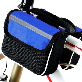 Bisiklet Çantaları Bisiklet Ön Dokunmatik Ekran Telefon Çantası Dağ Bisikleti Üst Tüp Çanta Bisiklet sept çanta Bisiklet