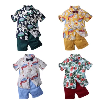 Büyük indirim! 2022 Yaz Tarzı Çocuk giyim setleri Bebek Erkek T Shirt + Şort Pantolon spor elbise Çocuk Giysileri