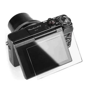 Canon G7X Mark III için 2 ADET 9H Temperli Cam Ekran Koruyucu Film