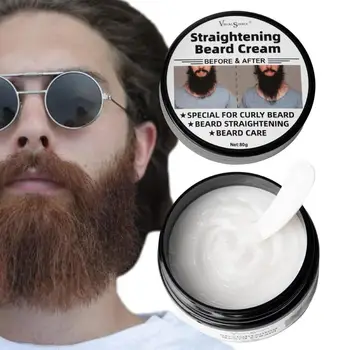 Doğrultma Sakal Kremi Etkili sakal düzleştirici Erkekler İçin Krem Düzleştirici Aksesuarları Krem Bard Bıyık