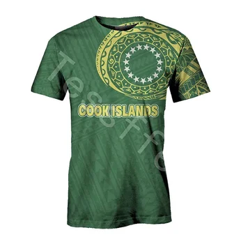 Düşük fiyat Toptan Polinezya Geleneksel Tribal Desen Hawaiian Baskı T-shirt Yaz Nefes T-Shirt Boş Üst Tasarım