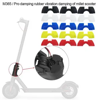 Elektrikli Scooter Modifiye Aksesuarları Kutup Ön Çatal Sallamak Kauçuk M365 Sönümleme Ped Yastık XİAOMİ Katlanır Önlemek Vibr
