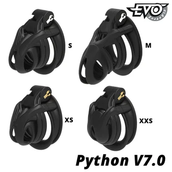 Erkek İffet Cihazı 2021 Yeni Python V7. 0 3D EVO Kafes Mamba Çift Ark Manşet Penis Halkası Cobra Horoz Yetişkin Seks Oyuncakları