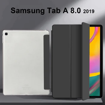 Folio Coque Samsung Galaxy Tab için Bir 8.0 2019 SM-T290 T295 T297 samsung kılıfı Galaxy Tab A8 T290 SM-T295 8.0 