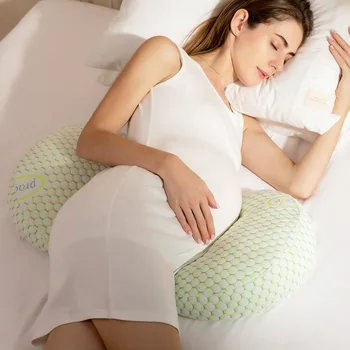 Gebelik Göbek Yastık Bel Koruma Yan Uyku Yan Yastık Çok Fonksiyonlu U şeklinde Yastık Emzirme Yastığı