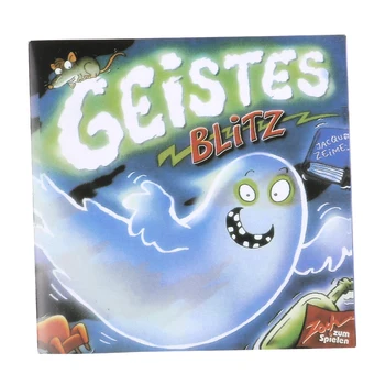 Geistes 1 Kurulu Oyunu 2-8 Oyuncu Aile/Parti Çocuklar için En İyi Hediye İngilizce Talimatları kart oyunu Reaksiyon Blitz Oyunu