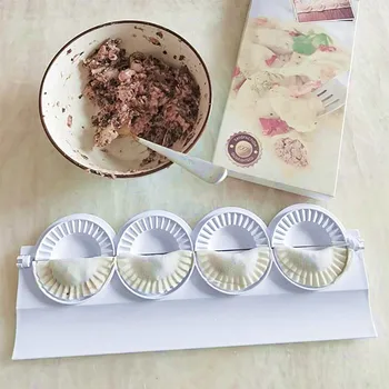 Hamur Makinesi Makinesi Mutfak Gadget Aksesuarları Basın Köfte Kalıp DIY Empanadas Mantı Kalıp Pişirme Araçları