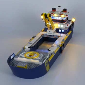 JOY MAGS Sadece led ışık Kiti 60266 Okyanus Keşif Gemisi, (Dahil DEĞİL Model)