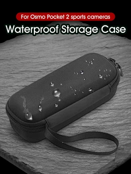 Kamera saklama çantası Su Geçirmez Kılıf Osmo Cep 2 Büyük Kapasiteli Kamera Koruma Paketi Ekipmanları Ve Aksesuarları