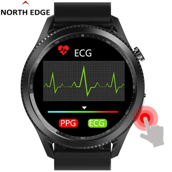 KUZEY KENAR akıllı saat E102 Erkekler Kadınlar İçin Smartwatch Android IOS IP68 Saatler Sıcaklık Oksijen Kan Basıncı Spor Spor İzle