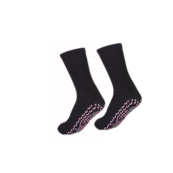 Manyetik çorap Unisex kendinden ısıtma sağlık çorap turmalin manyetik terapi rahat ve nefes ayak masajı sıcak