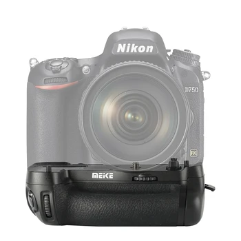 Meike MK-D750 pil yuvası Paketi Nikon D750 DSLR Kamera Değiştirme olarak MB-D16 olarak EN-EL15 Pil