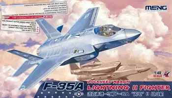 Meng Model LS-007 1/48 F-35A Yıldırım II Avcı model seti