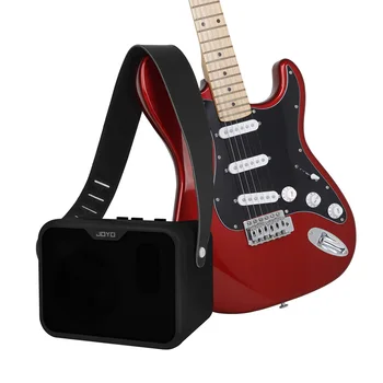 Mini gitar amplifikatörü Amp Hoparlör Taşınabilir Elektro Gitar Hoparlör Amplifikatör Güç Adaptörü İle Gitar Parçaları ve Aksesuarları