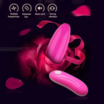 Mini Titreşimli Yumurta Kadınlar için Seks Oyuncakları Mastürbasyon Klitoris Stimülatörü G Noktası Kablosuz Uzaktan Kumanda Vibratör Yetişkin Seks oyuncak