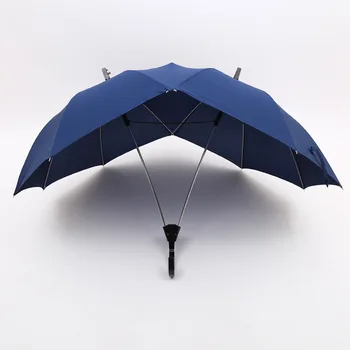 Moda Kişilik Erkek Şemsiye Kadın Yaratıcı Çift Severler Şemsiye Çift Kutuplu Çift Üst Tek parça Kendinden açılış Şemsiye