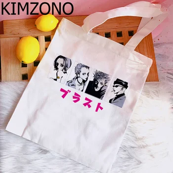 Nana Anime alışveriş çantası pamuk kullanımlık bakkal alışveriş çantası kanvas çanta kullanımlık net sac toile
