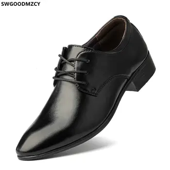 Ofis Italiano Patent deri ayakkabı Erkekler için Ofis 2022 DERBİ rahat elbise erkek ayakkabıları takım elbise Resmi Ayakkabı Erkekler için