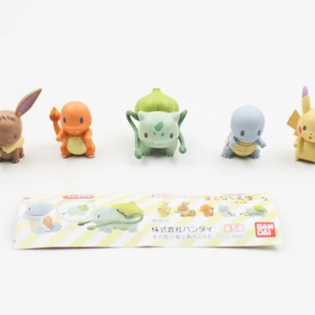 Pokemon Aksiyon figürü mini oyuncaklar bebekler Pikachu Eevee Aksiyon şekilli kalıp çocuk hediyeler doğum günü hediyeleri