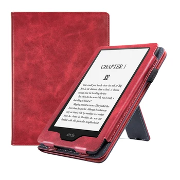 PU Deri Kılıf Kindle Paperwhite için 5 11th Nesil Kapak için 2021 Kindle Paperwhite 6.8 İnç E-okuyucu Funda