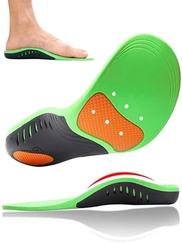 PU Yüksek Kemer Desteği Tabanlık ortopedik ayakkabılar Taban Ayak Kemer Pedi Rahatlatmak Plantar Fasiit Ağrı Düz Ayak Spor Ayakkabı Ekle