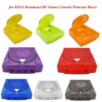 SEGA Dreamcast DC Koruyucu Kabuk Değiştirme Oyun Konsolu Koruyucu Kutuları Oyun Aksesuarları Saydam Kılıf