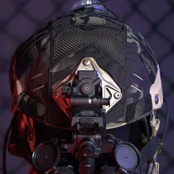 SF hızlı Kask Kapağı Açık Spor Askeri Balistik Yüksek Kesim Taktik Koruyucu Kask örtü bezi
