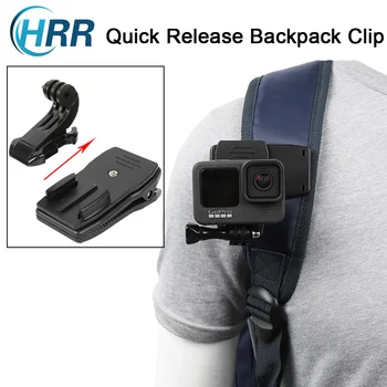 Sırt çantası Askısı Klip Tutucu spor kamerası, Hızlı Bırakma Toka GoPro Hero 10 9 8 7 6 5 AKASO SJCAM DJI OSMO Eylem Aksesuarı
