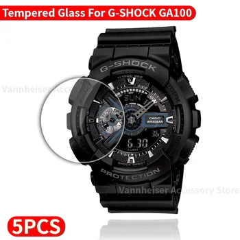 Temperli Cam Casio G-Shock GA100 Ekran Koruyucu Anti-Scratch Ultra ince İzle Tam GA-100 koruyucu film Aksesuarları