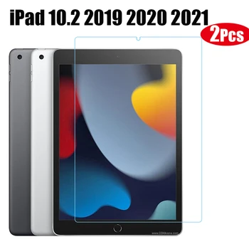 Temperli Film İçin iPad 7 8 9 10.2 2019 2020 2021 Tam Kapsama Ekran Koruyucu Cam Apple iPad 10.2 İçin 9th Gen A2603 A2604