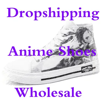 Unisex Erkek Kadın Ayakkabı Streetwear Anime Cosplay Sneakers Dropshipping
