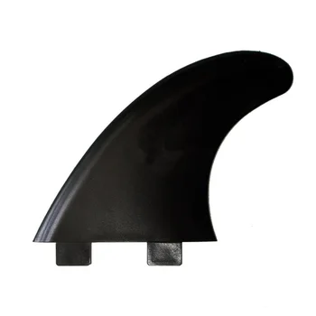 Yüksek kaliteli plastik siyah G5 sörf yüzgeçleri boyutu sörf tahtası yüzgeçleri