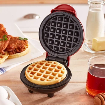 Çift yapışmaz Waffle Gözleme Makinesi Mutfak Kek Kahvaltı fırın tepsisi
