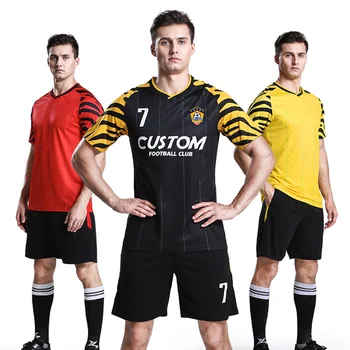 Özel Yetişkinler Ucuz futbol formaları Nefes Futbol Üniforma Kulübü Takımı Eğitim futbol tişörtü Erkekler İçin S108